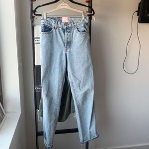 Lightwash straight leg jeans - REVICE DENIM